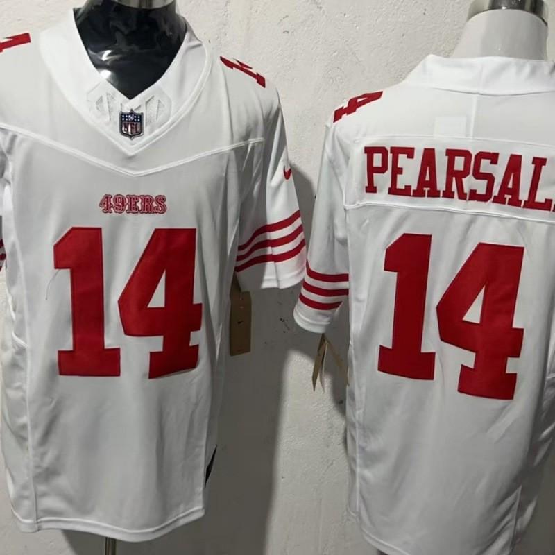San Francisco 49ers NFL Game Jersey Embroidered Football Uniform Sports Apparel