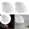 Automatic Electric Hand Dryer Wall Mounted Low Noise Blower for Toilets Cold Wind