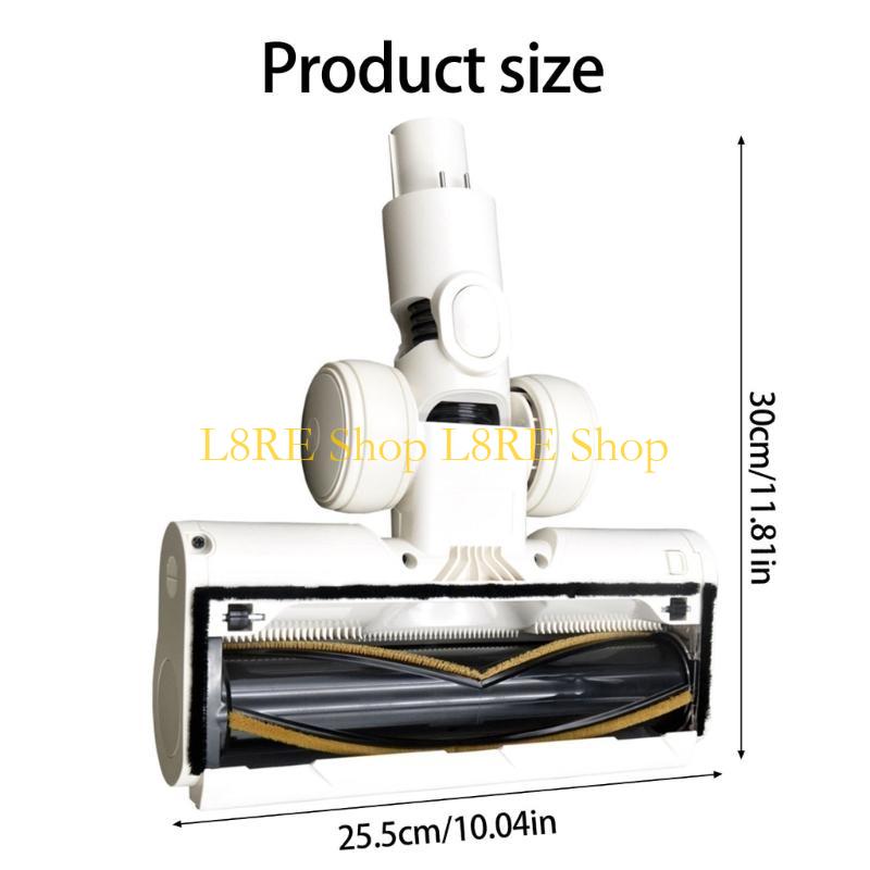 L8RE Efficient Floor Brush Head Replacement Wireless Vacuum Cleaner Spare Attachment