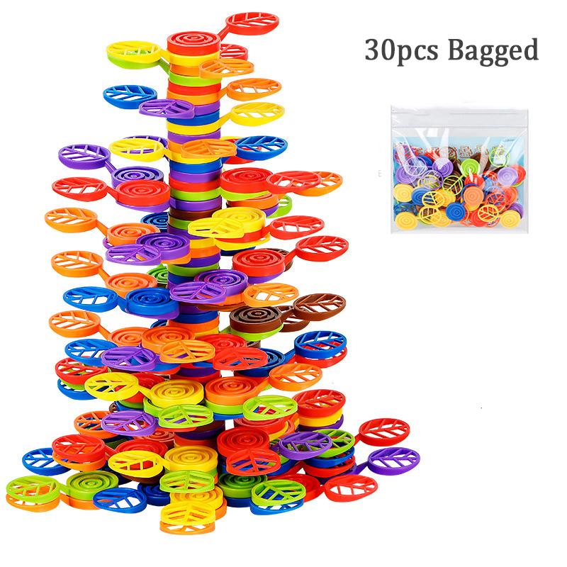 

Rainbow Balance Tree Stacking Blocks Montessori Parish Education Games Fine Motor Skills Toys Sensory Integration for Children