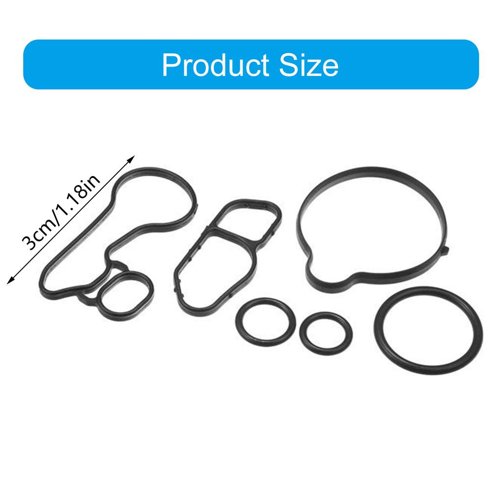Upgrades Oil Coolers Seal Rings Reliable Engine Oil Coolers O Rings Replacement Part 55565385 for 1.4T Engine Applications
