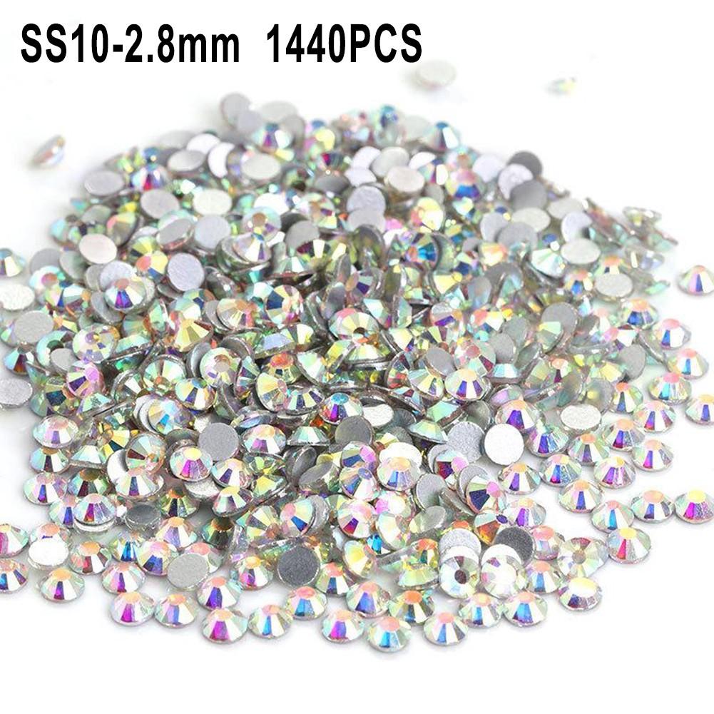 Rhinestones Stones And Crystals Strass White 1440pcs