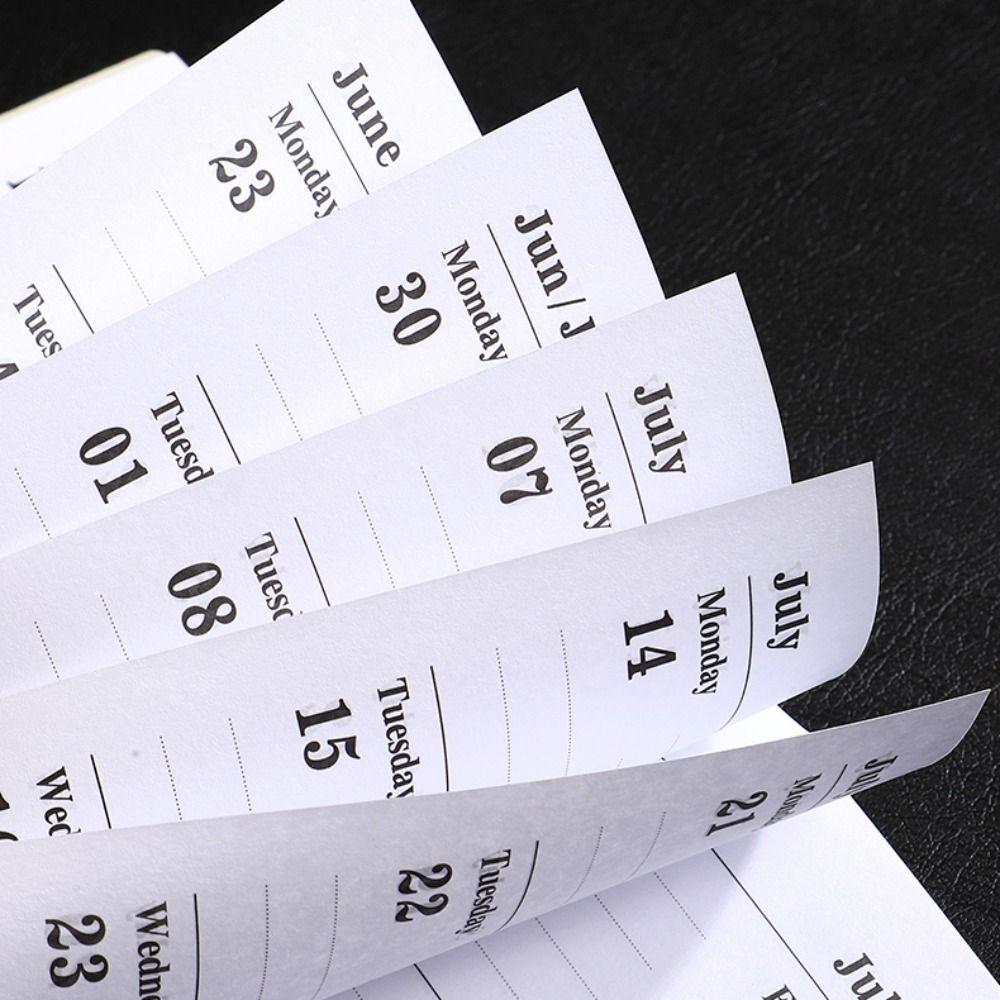 A6/A7 2025 Planner Notebook English A5 Notebook Creative To Do List English Notepad  School Office