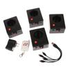 4 Cues Wedding Wireless Cold Fountain Pryo Mini Sparkler Reusable Machine Indoor Remote Control Fireworks For Dj Party Stage