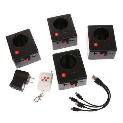 4 Cues Hochzeit Drahtlose Kalten Brunnen Pryo Mini Sparkler Wiederverwendbare Maschine Indoor Fernbedienung Feuerwerk Für Dj Party Bühne