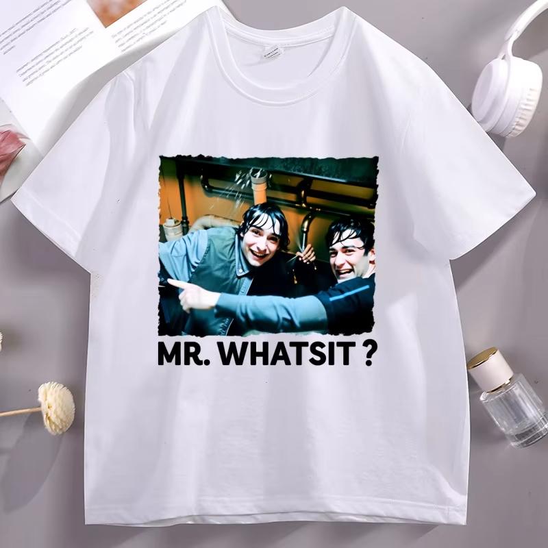 Funny Mr Whatsit T-Shirt Retro Cotton Short Sleeve TV Show T Shirt Trend Holiday Movie Tshirt Men Women Printed Tees Clothes S разноцветный
