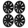 4 Stück Radkappen Automotive Radabdeckung 16 Zoll Autodekoration Radkappen Perfekter Ersatz für Civic und die meisten Autos