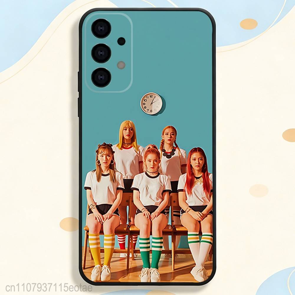 R-Red V-Velvets korean Group Phone Case For Samsung S25,S26,S24,S21,S22,S23,S30,Ultra,S20,Plus,Fe,Lite,5G Black Cover SamsungS20ULTRA5G