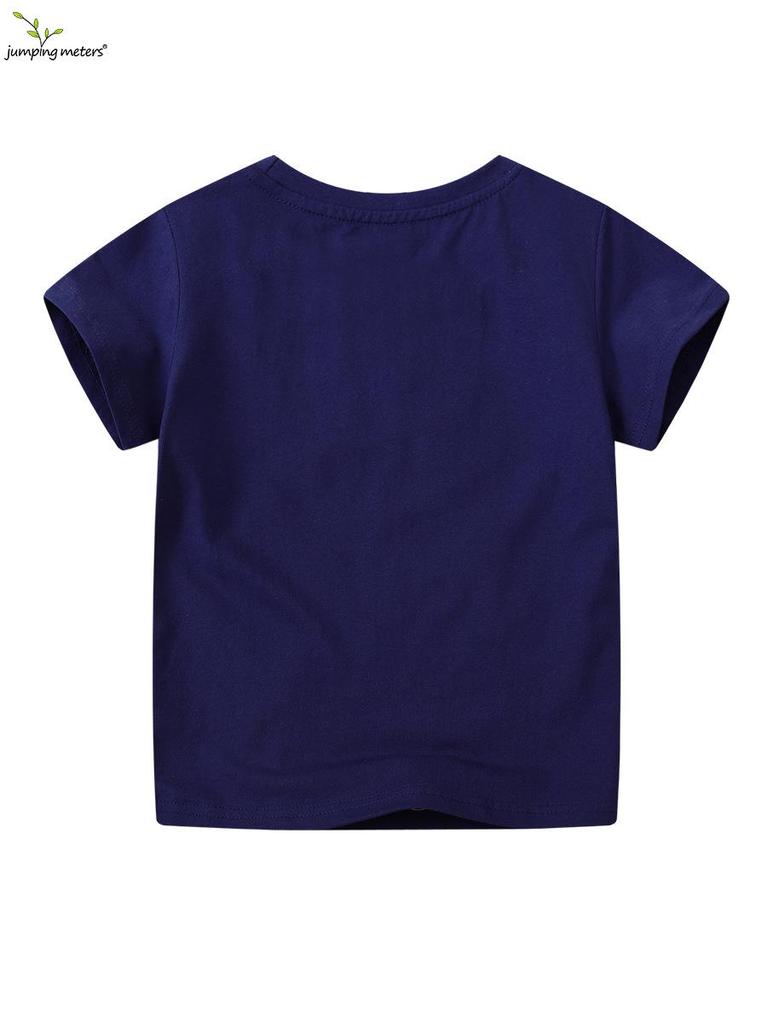 Glow-in-the-Dark Boys' Cartoon T-shirt - 100% Cotton Summer Short Sleeve 2026