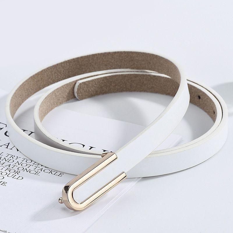 Womens White Classic Summer Dress With Fashionable Slim Waistband For Looks Stylish