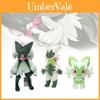 Entzückendes Sprigatito Plüschtier mit niedlichen Meowscarada und Floragato Designs