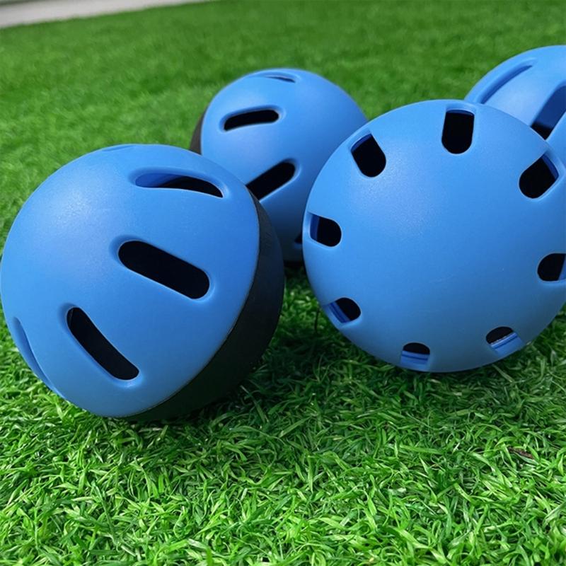 EVA Baseball Practice Ball Training Baseballs Set Limited Flight Hollows Airflow