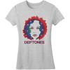 Deftones White Logo T-Shirts for Men Breathable Gothic Japanese Fashion Cotton Round Neck Short Sleeve Soft Oversized T Shirt