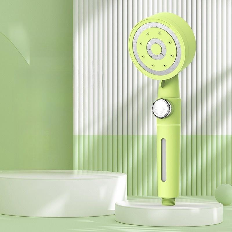 

Насадка для душа Dopamine Turbos под давлением Высоконапорная мощная дождевая насадка для душа 5 режимов Универсальные аксессуары для душевой головки