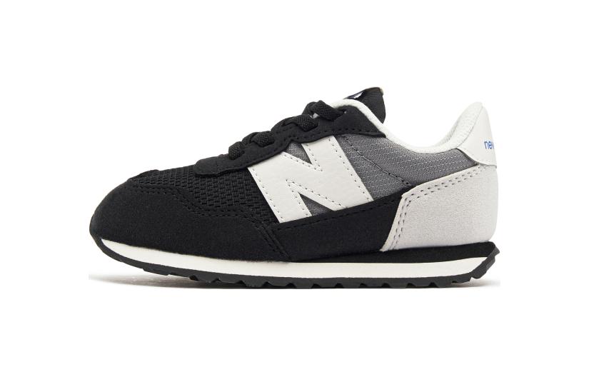 

New Balance NB 237 Спортивные Устойчивые к истиранию Низкие Детские Кроссовки Черно-серые Для Младенцев и Малышей IH237TG 25