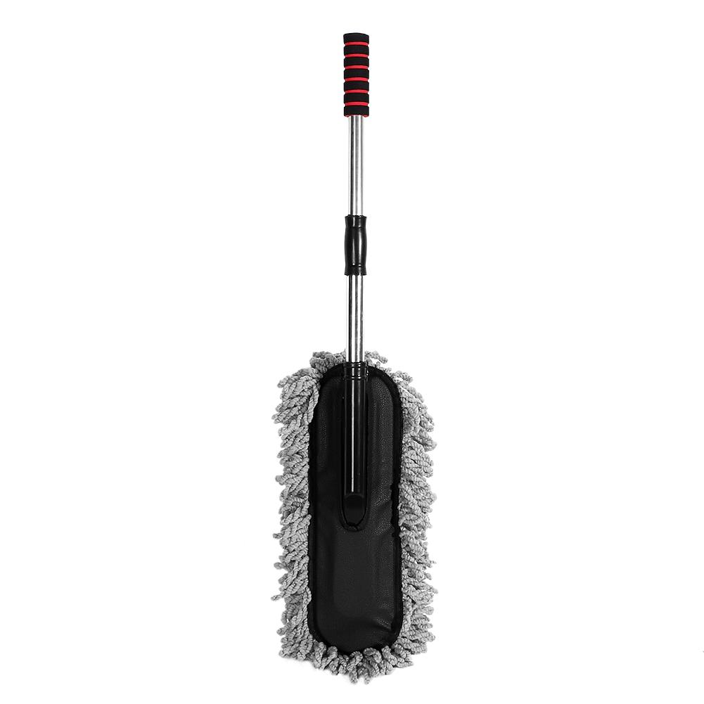 ZTB Car Cleaning Brush Window Duster Extendable Retractable Dust Wax Washable Drag