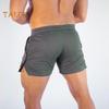 Herren Sportshorts Einfarbiges Design Normale Passform Freizeitshorts mit Kordelzug Schnelltrocknende Fitnessshorts