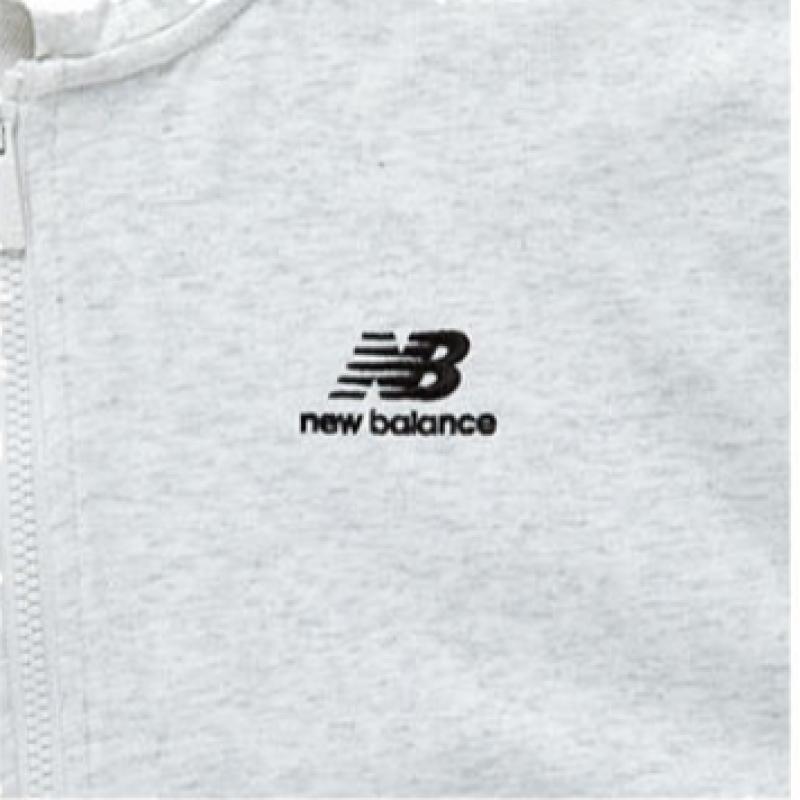 New Balance Half Club  Nbmdc21053 Lg Essential Single Mesh Hoodie Zip Up Unisex Hoodie