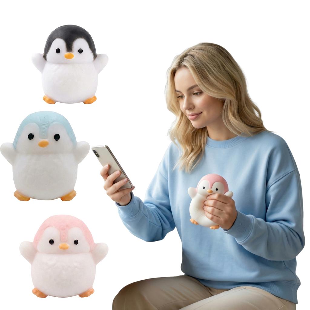 This Penguin-themed Toy Is The Stress-relief Tool—perfect For People Of All Ages Looking To Carve Out A Little Time To Relax.