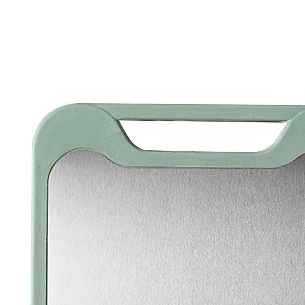 Double Sided Kitchen Cutting Board 304 Stainless Steel Cutting Board for Kitchen Meat Vegetable Fruit Fish Cheese Green