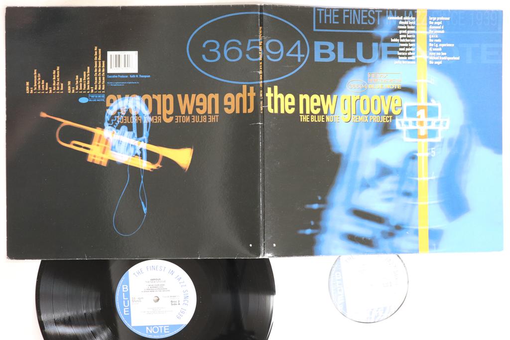 LP Record VARIOUS - New Groove (The Blue Note Remix Pro 724383659418 BLUE NOTE 1996 Europe Jazz Used