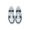 Louis Vuitton Trainer Low Top Skateboard Shoes Men's Sea Blue 1A9JGN( )