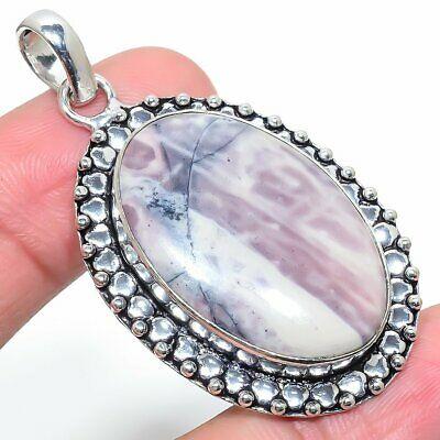 

Natural Landscape Jasper Gemstone 925 Sterling Silver Gift Pendant 2.09 I2B39
