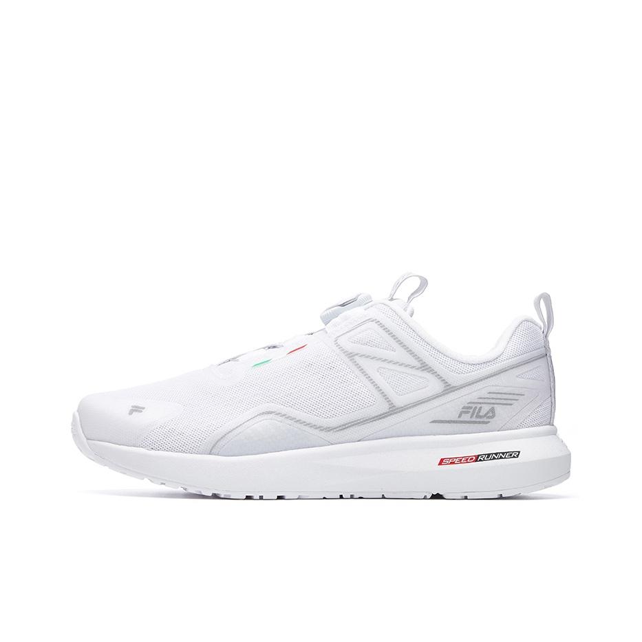 Fila Heritage Fabric Sports Comfortable Breathable Low-Top Lifestyle Shoes Women Sneaker White A12W022207FWT