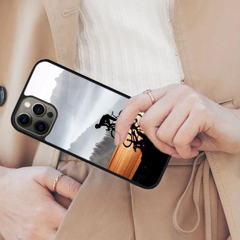 

Cycling Bike Magnetic Phone Case For APPLE iPhone 17 Air 16 14 13 12 Pro Max 15 Plus Wireless Charge With MagSafe Cover iPhone 13mini