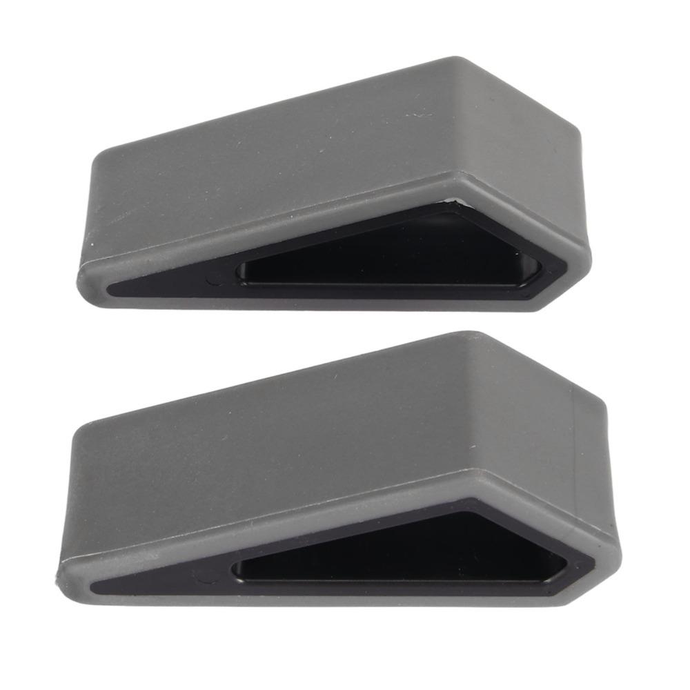 2Pcs Ventilated Design Laptop Riser Plastic Portable Laptop Stand Portable Laptop Stand Desktop Use