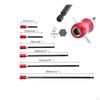 Hex Shank Extension Stainless Steel Socket Screwdriver Quick FastchangeLocking Bit Holder