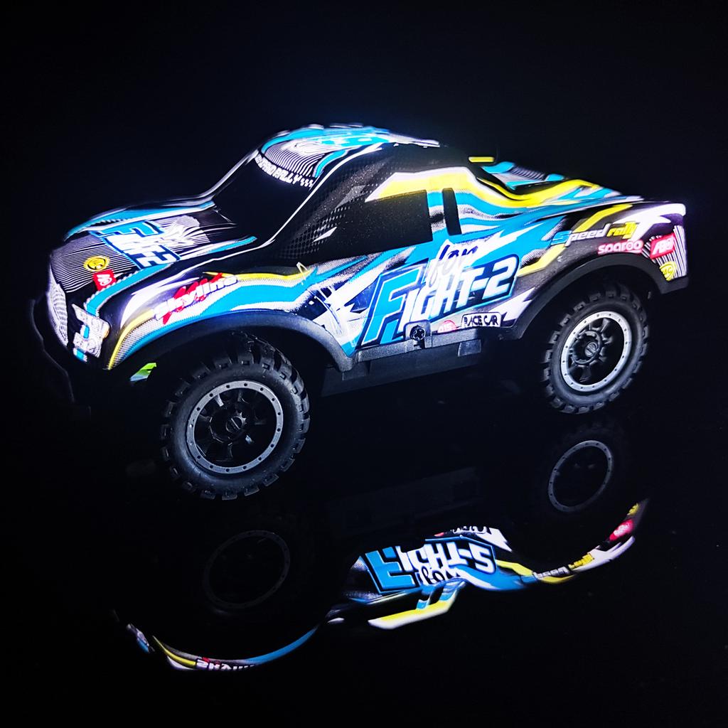 Remote Control Toys RC Car with Light 1:24 Scale Off road Radio-controlled Car for Kids Car Toys
