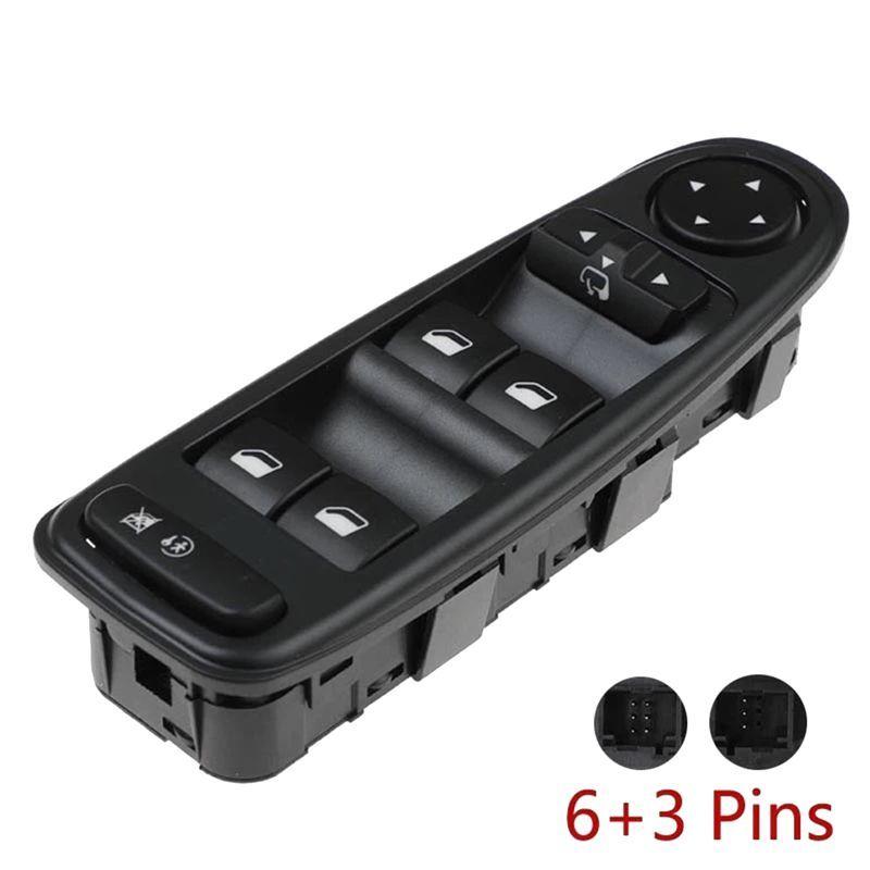 N61R-Electric Window Lift Switch 6554YC 6554.Yh For Citroen C4 Picasso MPV 2006-2013 96639382ZD Master Window Control Button Par