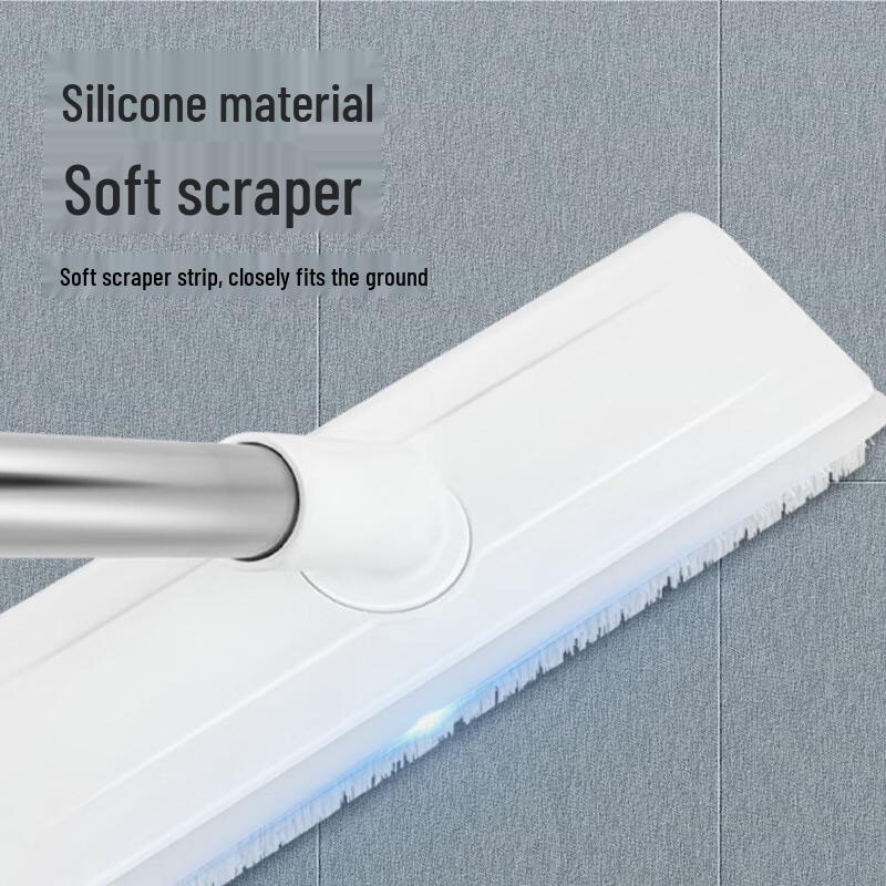 Grey Nizi Two-in-One Long Handle Hard Bristle Cleaning Brush