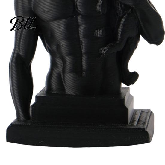 David Statue with Cat 3D Printed Cat, European Classic Art Sculpture Figurine Modern for Home Office Decor, Desktop Ornament Shelf Display Handcrafted