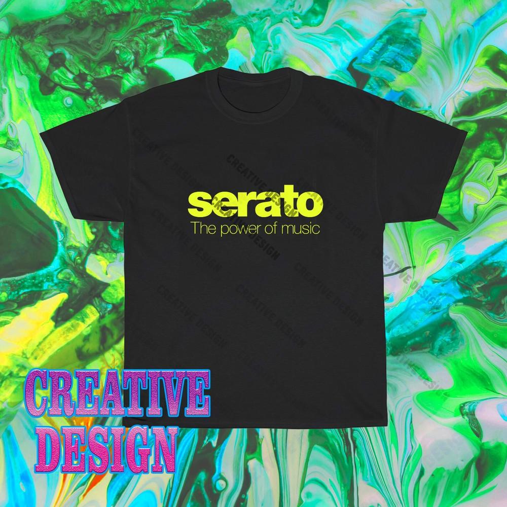 

Brand New Serato DJ Sound Logo T-Shirt Funny Size S to 5XL L