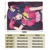 Hoshino Anime Oshi No Ko Blankets Quality Soft Warm  Throw Blanket Winter Students Couch Chair Sofa Bed Print Bedspread