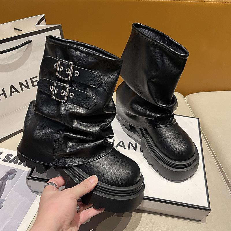 

Женские ботинки - Летний тренд Нескользящие Ноские Ботильоны Шикарные Миниатюрные Сотня Выдающихся. 35 чёрный