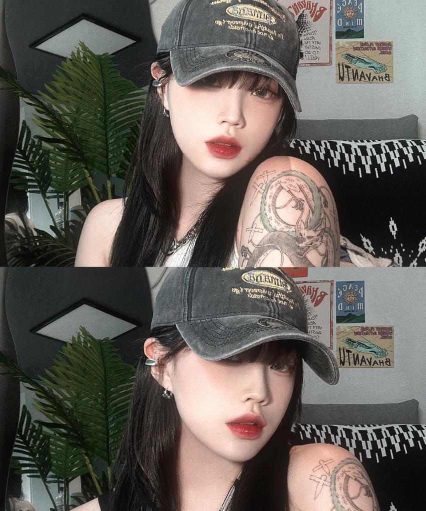 Pimadajiwin Pigment Logo Ballcap_[Charcoal]