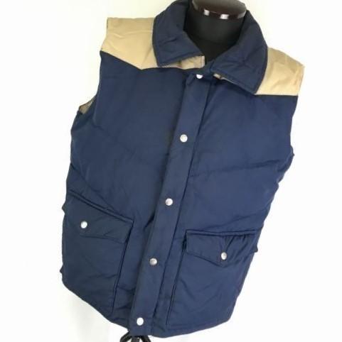 

Portfolio Shoulder Yoke 80% Down Vest Fishing Fisherman Men M