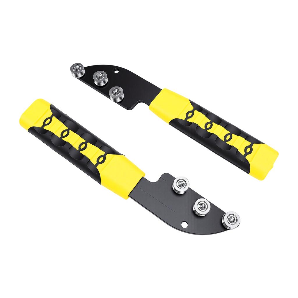 2PCS Stainless Steel Cable Straightener with Non Slip Handle Portable Wire Straightener Tool Electrical Box Terminal