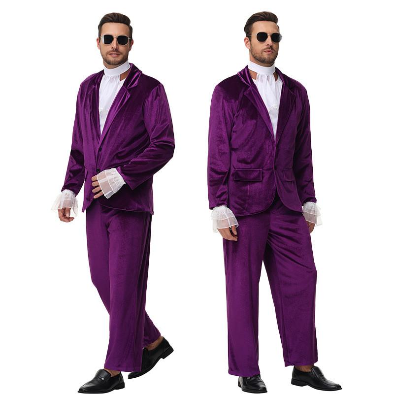 Kostium Cosplay na Halloween w Stylu Vintage Hip Hop Dla Dorosłych i Nastolatków
