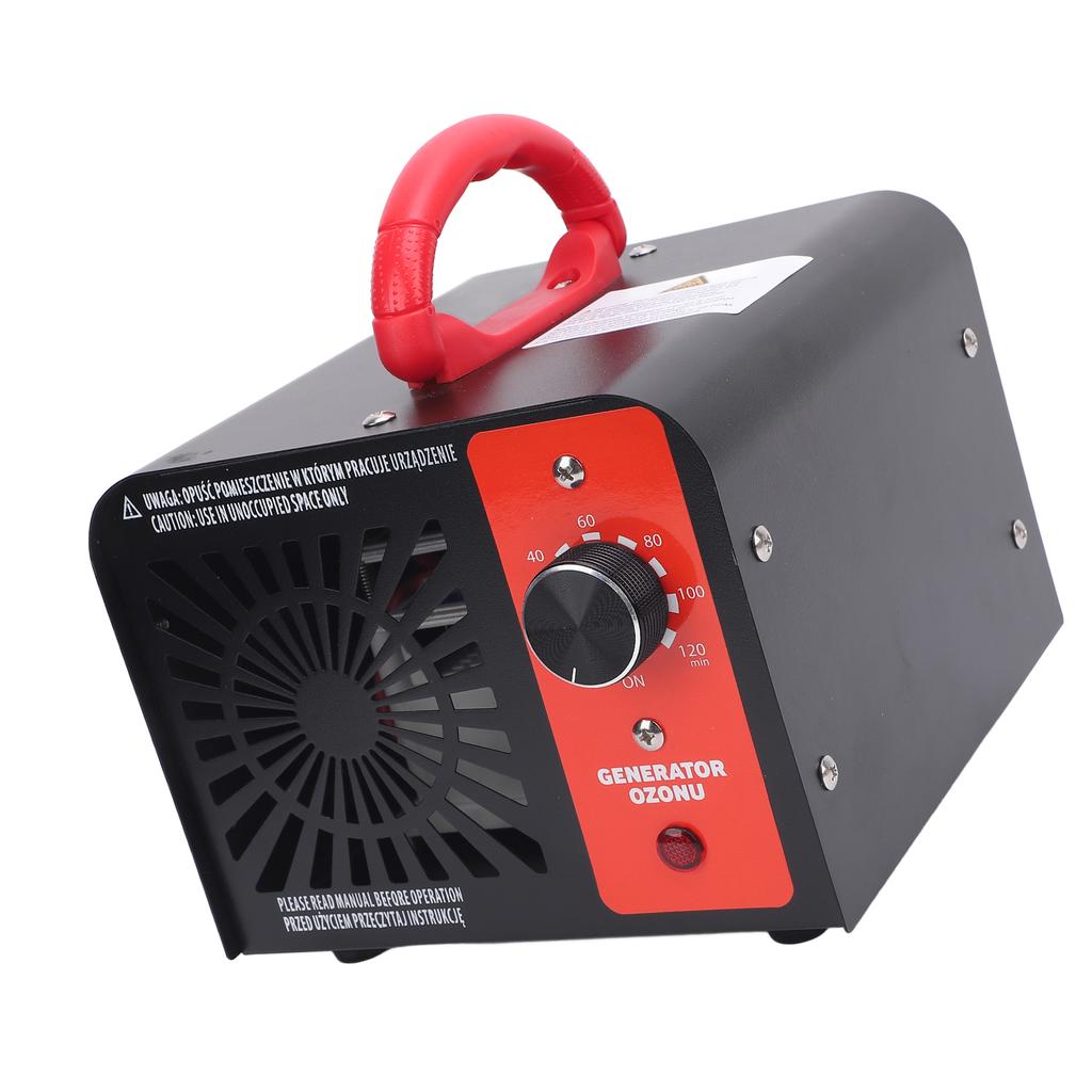 O3 Luftrenser Deodorant 120 Minutters Timer Multifunksjonell Hjemme O3 Generator for 2000 til