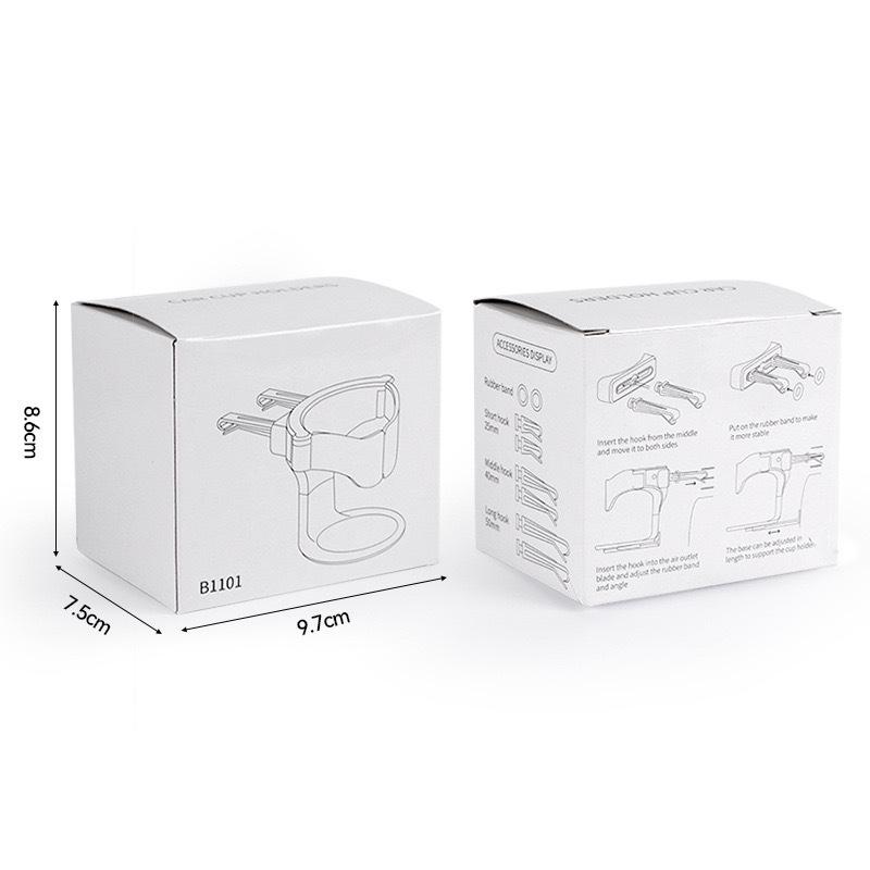 Multi-Functional Car Air Vent Cup & Ashtray Holder - Portable, Non-slip, Anti-shake Design