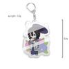 Demon Slayer Chibi Acrylic Keychain: Tanjiro, Nezuko, Giyu, Zenitsu Backpack Charm