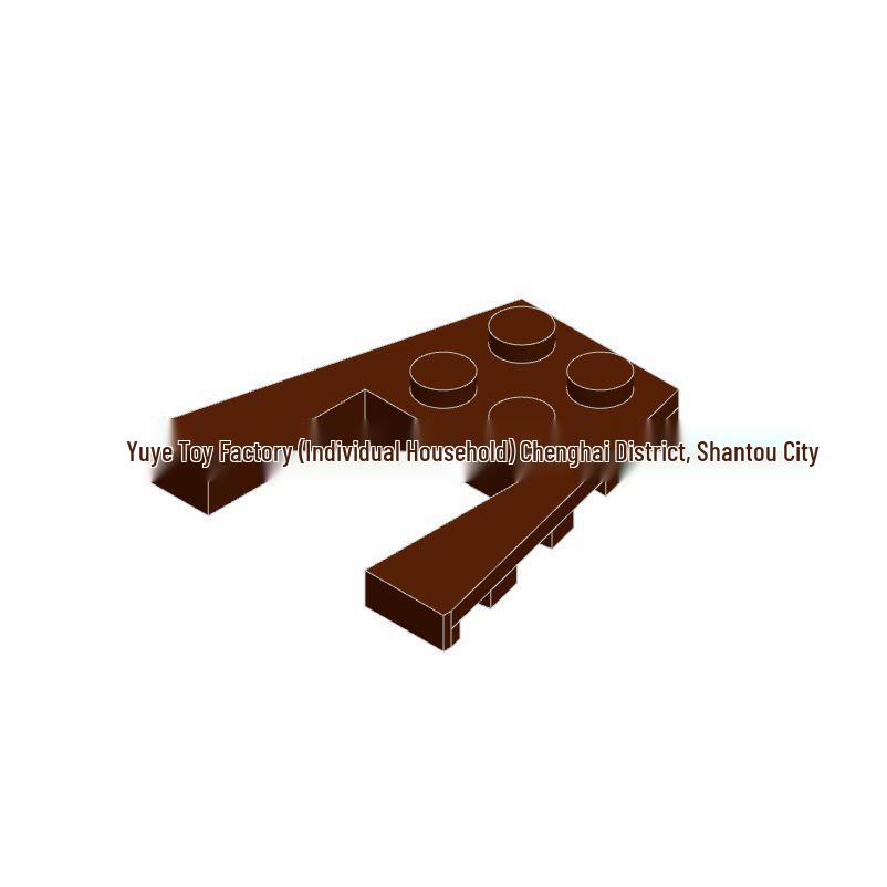 4x4 Wedge Plate: Compatible MOC Building Block Accessories