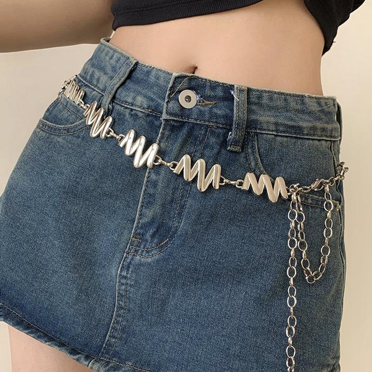 Summer Metal Waist Chain Women's Niche Design Bohemian Chain Ethnic Style Belt Accessory
