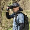 Outdoor Sun Hat with Fan Wide Brim Solar Fan Hat Portable Sunscreen Fisherman Hat For Camping Fishing Hiking for Men Women