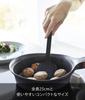 Yamazaki Silicone Spatula S Black W7×D5×H25cm Tower Dishwasher Safe Tip Lifts Off Small Size