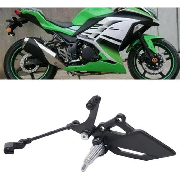 Motorcycle Footpeg Foot Peg Bracket Gear Bracket Lever Assembly for EX 250R 300 2013-2017 Footpegs Pedals Rests